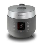 CUCKOO CRP-ST0609F | 6-Cup (Uncooked) Twin Pressure Rice Cooker & Warmer | 12 Menu Options: High/Non-Pressure Steam & More, Made in Korea | Gray