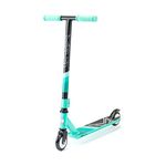 Xootz Shred 2.0 Stunt Scooter, Adult and Kids Kick Scooter, Lightweight 360 Degree Stunts, Beginner and Intermediate Level Scooter, Steel T-Bar and Grip Tape Deck, 6+, Teal