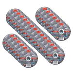 3M Silver Cut-Off Wheel – Angle Grinder Metal Cutting Wheel – 4.5” diam. x .045” thick x 7/8” arbor hole – Type 1 – 87465 – Pack of 25