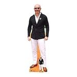 STAR CUTOUTS CS933 Pitbull (Rapper) Lifesize Cardboard Cutout With Free Mini Great For Music Parties Regular