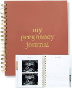 Lamare Pregnancy Journal for First Time Moms 2024 and Experienced Mothers | 150 Pages Pregnancy Planner with Weekly Organizers, Heartwarming Prompts, & Photo Slots | Spiral Binding, 7.2 x 9.3 inches