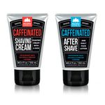 Pacific Shaving Company Caffeinated Shaving Cream and Aftershave Set, 3 oz.