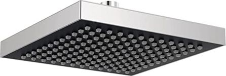 DELTA FAUCET | 8” Square Raincan Shower Head| Touch-Clean Technology (Polished Chrome) | Overhead Shower | RP50841, .5