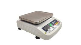 KiloMaxx KM-24, 20kg x 1g, Electronic Weighing Scale with Front & Back Green double Display Multipurpose scale for All Kirana & Vegetable Fruit shops and factories (7 * 9" White)