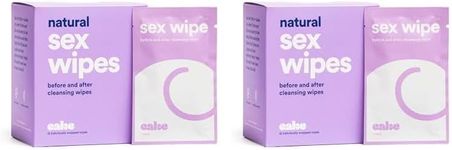 Hello Cake Sex Wipes - Flushable Wipes for Adults with Honeysuckle - Natural, PH Balanced, Biodegradable, Hygiene Wipes for the Bedroom (12 Count Bag) (Pack of 2)