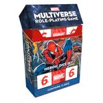 Marvel Multiverse Roleplaying Game HEROICE DICE Set Acrylic Dice for Immersive Experience, Official Game Accessory for The Marvel Multiverse RPG - Made by CMON