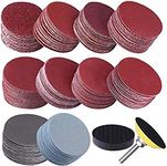 300PCS 2 Inch Sanding Discs, 80-300