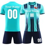 Custom Soccer Jersey Kids Adult Personalized Soccer Uniforms for Men Women with Any Logo Name Number