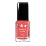 LONDONTOWN Coral Orange Glossy Nail Polish, Papaya lakur, Vegan Chip-Resistant Long-Lasting Nail Lacquer, 40 fl oz