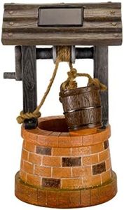 Smart Solar Wishing Well Garden Water Feature Fountain