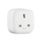 Amazon Basics Single Outlet Indoor 2.4 GHz Wi-Fi Smart Plug, works with Alexa only, 1-Pack, White, UK