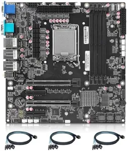 StoneStorm Q670 12-Bay NAS M-ATX Motherboard(LGA1700, 12th/13th/14th Gen. Desktop Processor), 4* U-DIMM DDR5 MAX 128GB, 2* M.2 NVMe, 12* SATA 3.0, 1* Type-C 20Gbps, 6* USB, DP/HDMI/VGA/eDP, COM Port