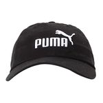 PUMA Unisex Ess Cap, Black (Black/No.1), One Size