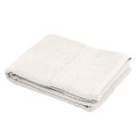 Lovely Casa - Bath Towel - Size 70 x 140 cm - 100% Organic Cotton - Colour Off-White - Lagoon Model - Bath Linen - Wash at 40 cm