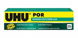 UHU 3-63176 por, Quick-Setting Special Adhesive for polystyrene, 50ml Tube, 50 ml