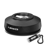 Generic NRG Innovations SRK-161H Steering Wheel Short Hub Adapter Kit + LED Keychain Flashlight, black