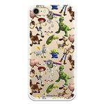 Case for iPhone 7 - iPhone 8 - iPhone SE 2020 Official Toy Story Dolls Toy Story Silhouettes Protect Your Phone - Apple Flexible Silicone Case Officially Licensed by Disney