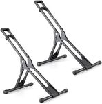 CHEPARK Bike Floor Stand Rack- Indoor Bike Stand for Garage/Home - Bike Storage Bicycle Parking Rack Fit 20”-29” Mountain Road Bikes (2 Bike Rack)