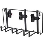 JOYTUTUS Truck Bed Bike Rack for Full Size Pickup, Truck Bed Bicycle Rack, Heavy Truck Bed Bike Mount Carrier, Anti-Wobble BedRack SportsRack, No Remove Tire