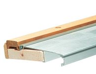 Frost King TAOC36A Adjustable Aluminum and Oak Sill Threshold, Mill Finish