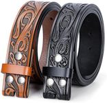 SANSTHS 2 Pack Western Belts for Me