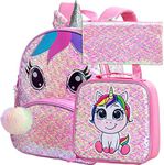 Unicorn Backpack for Girls, Toddler