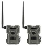 SPYPOINT Flex G-36 Twin Pack Cellular Trail Camera, 36MP Photos and 1080p Videos with Sound, GPS Enabled, LTE Connectivity, 100' Flash & Detection Range, Responsive Trigger up to .3S