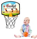 Wizme Kids Wall Mounted Basket Ball Basket Ball Hanging Net/Basket Ball Wall Hanging Hoop for Kids Girls and Boys Best Birthday Return Gift Pack of 1