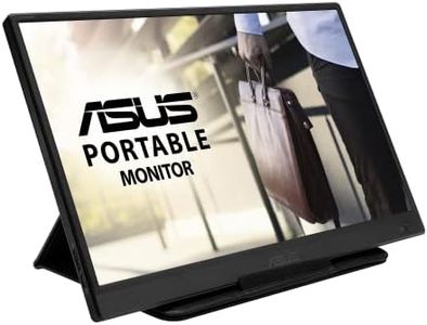 ASUS Zenscreen MB165B - Ecran PC portable 15,6" HD - Télétravail ou gaming - Alimentation et affichage via USB Type-A - Dalle TN - 1366x768 - PS3 PS4 Raspberry Pi Xbox - 220cd/m² -, Noir
