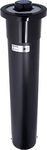 San Jamar Euro Ez-Fit in Counter Cup Dispenser Fits 6 - 24 Oz Cups with Interchangeable Gaskets for Restaurants, Dining Halls, and Fast Food, Plastic, 18 Inches, Black