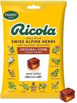 Ricola Original Herb Cough Drops, 45 Count, Cough Suppressant & Throat Relieving Drops with Naturally Sourced Menthol, Pleasing Herbal Taste for Coughs & Throat Irritation Symptom Relief