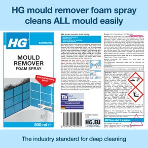 HG Mould Remover Spray 500ml – Powerful Bathroom Cleaner