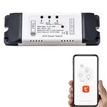 Oniissy WIFI Garage Controller Smart Garage Door Opener with Timer and Voice Control for TUYA and for Smart Life APP Control WLAN Smart Garage Door Switch，AC 85-250V