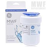 GE MWF Smart Refrigerator Water Filter, Replacement Cartridge, 1-Pack