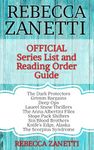 The Rebecca Zanetti Official Series List and Reading Order Guide: With Janie and Zane Romance Booklet!