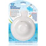 Bathshroom Overflow Drain Cover for Fuller Baths, White