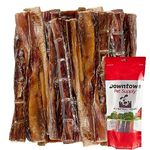 Downtown Pet Supply 6 Inch American Bully Sticks for Dogs Made in USA - Odorless All Natural Dog Dental Chew Treats, High in Protein, Alternative to Rawhides (6 Inch, 225g (8 OZ))