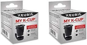 WROPZO Reusable Ground Coffee Filter Compatible with My K Cup Upgrade Ground Coffee Filter Refillable (Pack of 1)