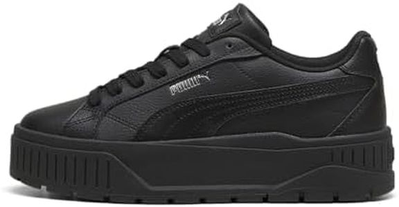 PUMA Femme Karmen II L Basket, Black Black Silver, 41 EU
