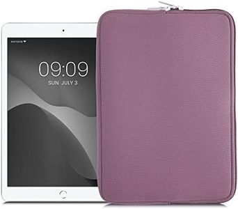 kwmobile Neoprene Pouch Compatible with 9,7"-11" Tablet - Universal Sleeve Case Cover with Zipper for Tablet - Lavender