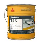 SIKA - Adhesive - SikaBond T55 -Tan - Economical wood flooring adhesive - Polyurethane adhesive for full surface bonding - Fast cure - 18.93 L (5 Gal)