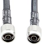 MPD Digital I LMR400 Times Microwave Coaxial Cable I N Male to N Male Connectors I Low Loss RF Coax I Jumper, CB, Ham Radio, Transmitters, Antenna I 3 FT