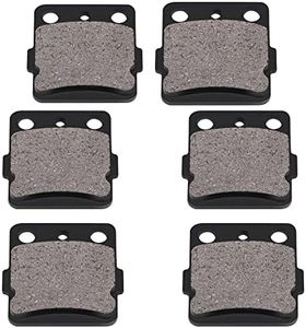 JCK Front and Rear Brake Pads For TRX400EX TRX 400EX Sportrax 400 ATC 200 X ATC200X 200X / Suzuki LT-Z 400 LTZ400 Quadsport 400 / Arctic Cat 400 DVX/Kawasaki KFX450