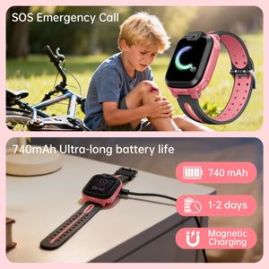 imoo Z1 Kids Smart Watch – Rose Pink GPS Tracker