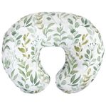 TOYSILO Adjustable Baby Breast Feeding Pillow, Nursing Pillow, Maternity Feeding Pillow with Detachable Cover 0-24 Months Breastfeeding 24 x 22 x 6 inches (Green Leaf)