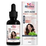 Anti Acne Face Serum | For acne marks Natural Neem Leaf Olive Leaf Exteact Genda,Turmeric | Reduce Spots, Skin Repair, for Women & Men | 30 ml (Anti Acne)