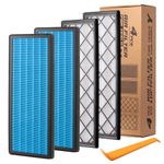 Spurtar Tesla Model Y Air Filter Activated Carbon Hepa Filter Cabin Air Filter Replacement for Tesla Model Y Accessories 2024-2020 (Set of 4 Packs)