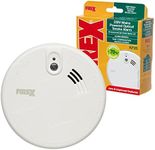 New Kidde FireX KF20 Mains Powered Optical Smoke Alarm Fire Detector with 9V Battery Backup