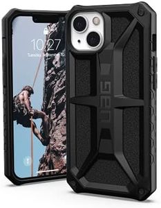 Urban Armor Gear UAG Designed for iPhone 13 Case Black Rugged Lightweight Slim Shockproof Premium Monarch Protective Cover, [6.1 inch Screen]