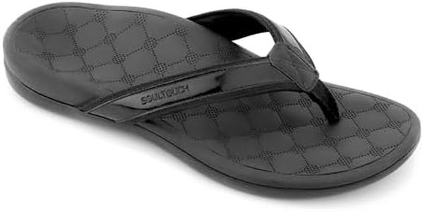 SOULTOUCH Bella Slippers for Women, Comfortable Sandal with Arch Support, Acupressure Orthopedic Slippers for Womens Helps in Reduce Pressure on Feet, EVA Midsole Footbed, PU Upper & Padded Linings